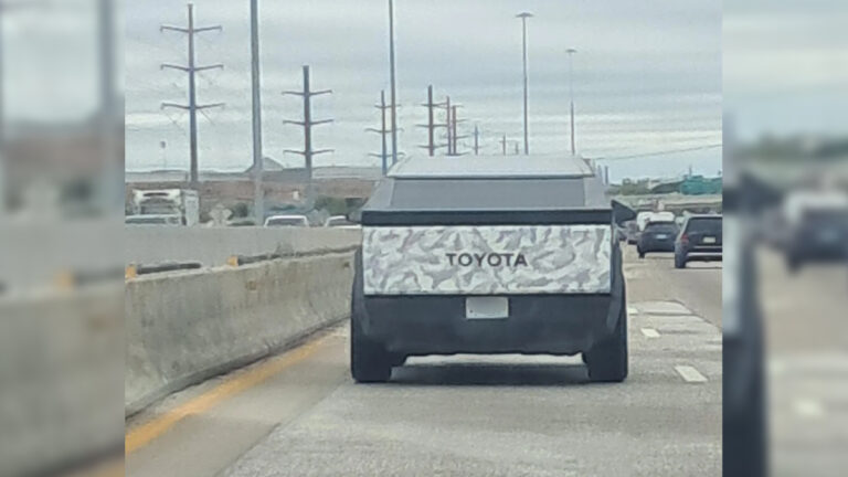 Dallas Cybertruck Owners Are Rebranding Their Cars, ‘Still a Garbage Truck’ Dallas Cybertruck Disguise