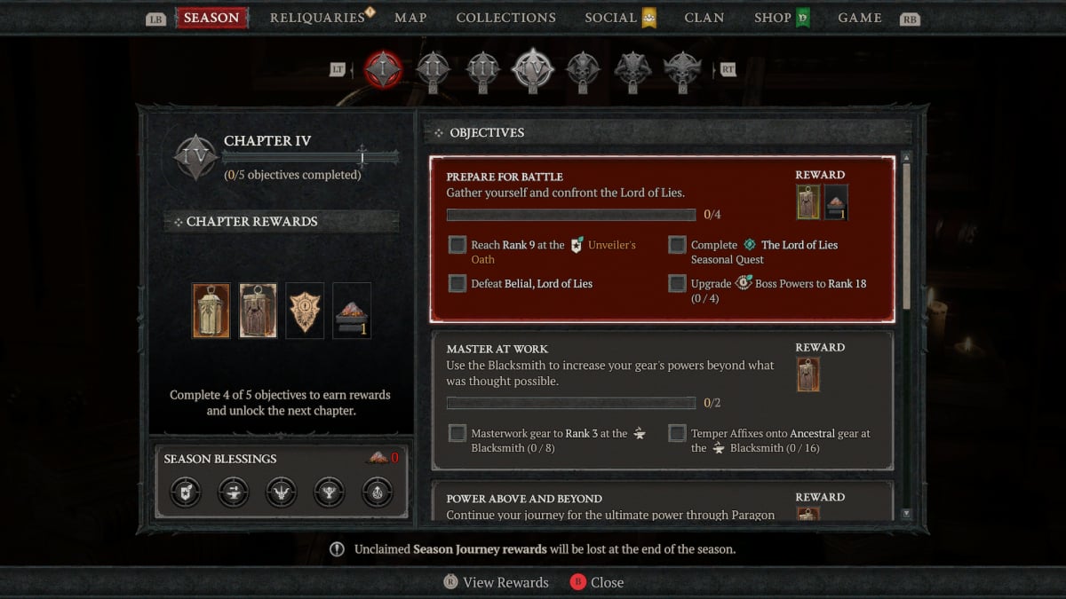 Chapter 4 Objectives