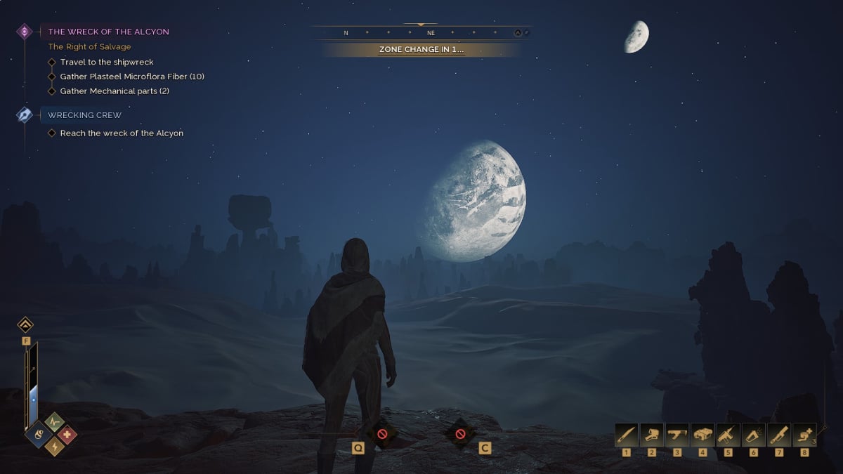 The desert of Arrakis