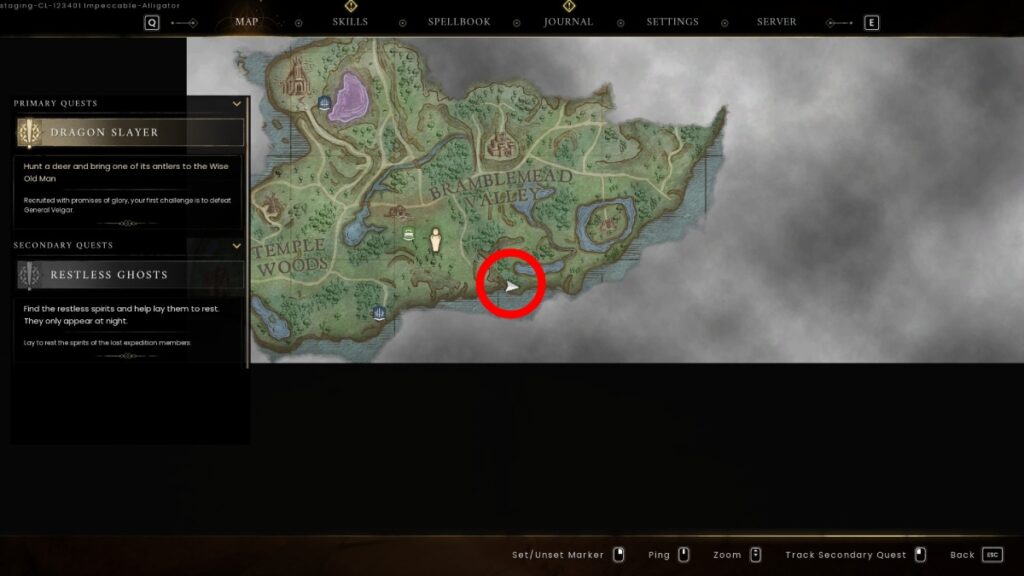 Restless Ghosts Finn Location