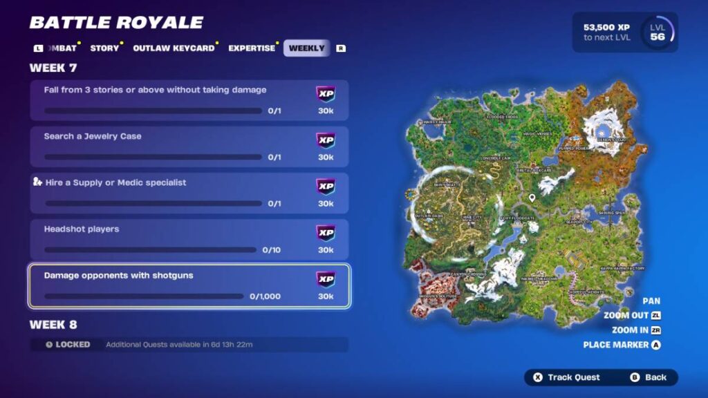 Fortnite Chapter 6 Season 2 Week 7