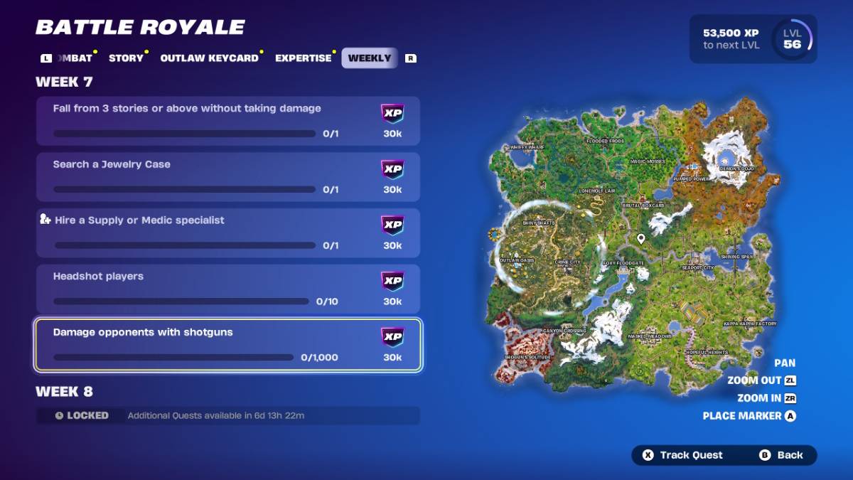 Fortnite Chapter 6 Season 2 Week 7