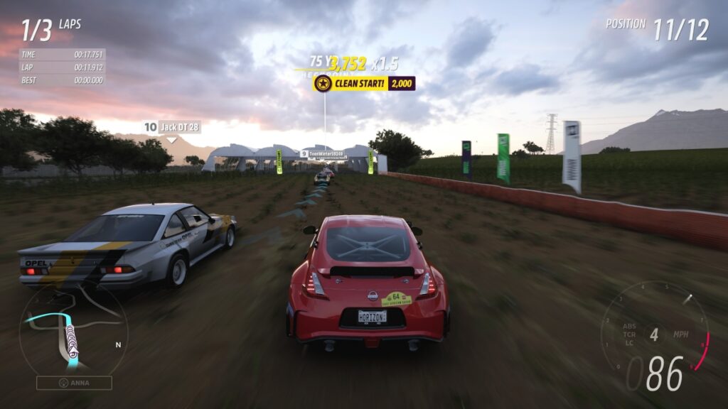 A race in Forza Horizon 5