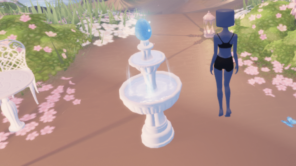 Fountain Egg in Dress To Impress