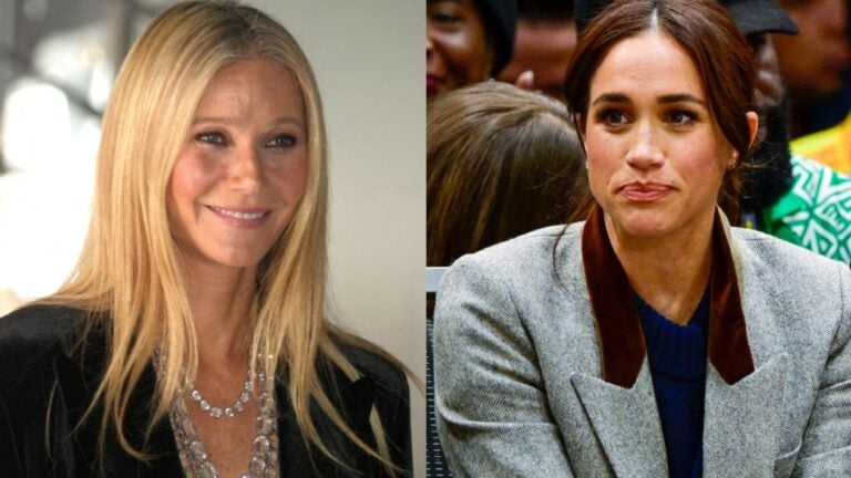 Gwyneth Paltrow and Meghan Markle photo merge.