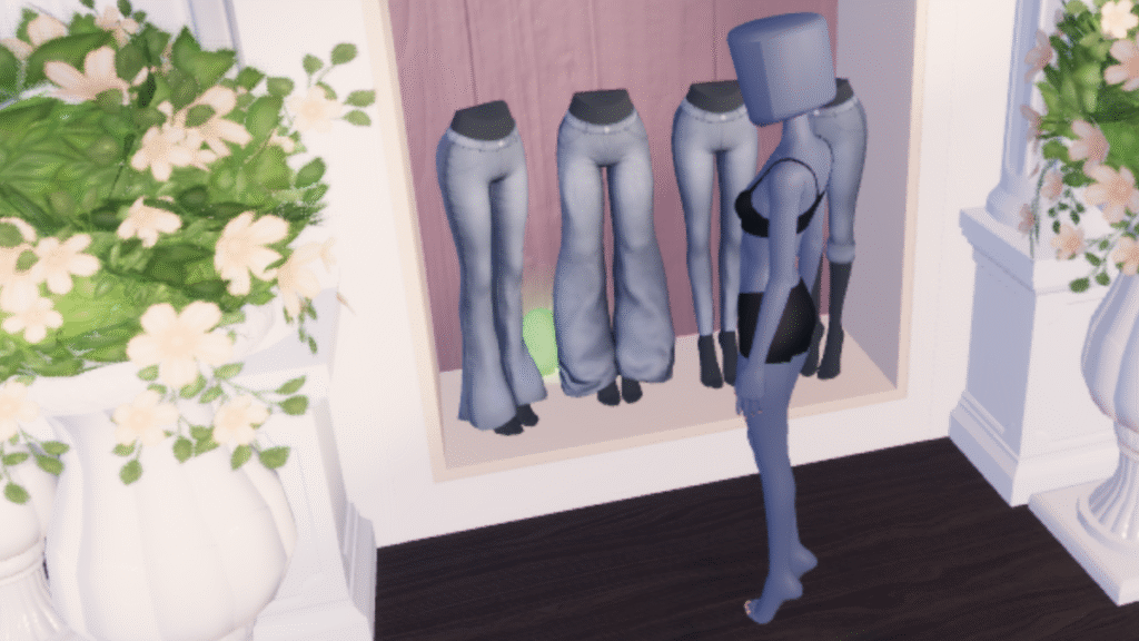 Jeans Egg in Dress To Impress