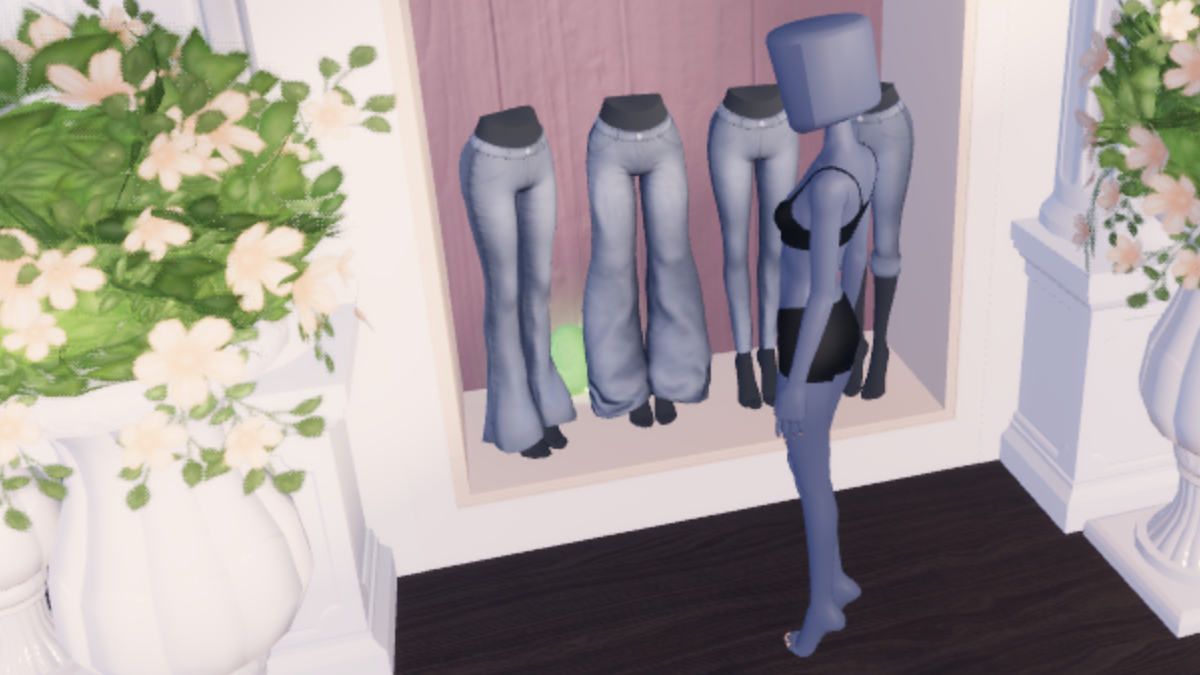 Jeans Egg in Dress To Impress