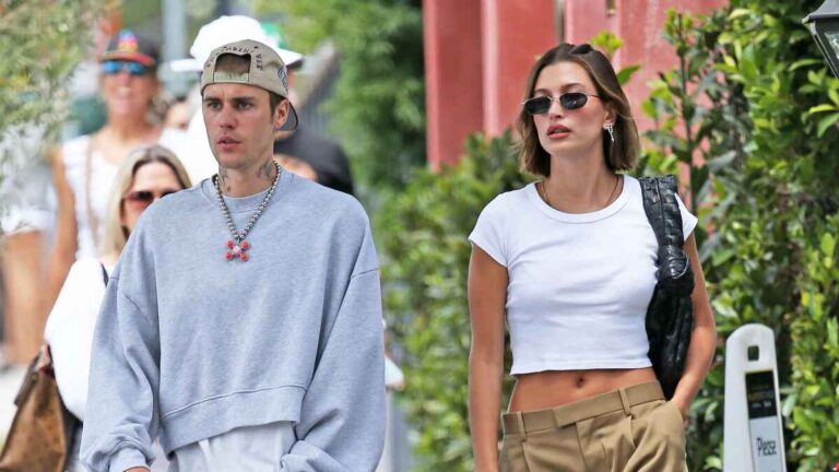 Justin Bieber and Hailey Bieber
