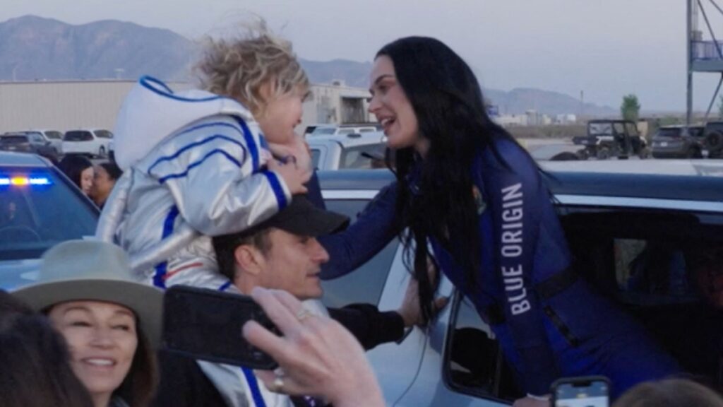 Katy Perry’s Space Outfit Didn’t Get the Reaction She May Have Hoped: ‘You’re Pushing 40, Grow Up’ Katy Perry Blue Origin space flight