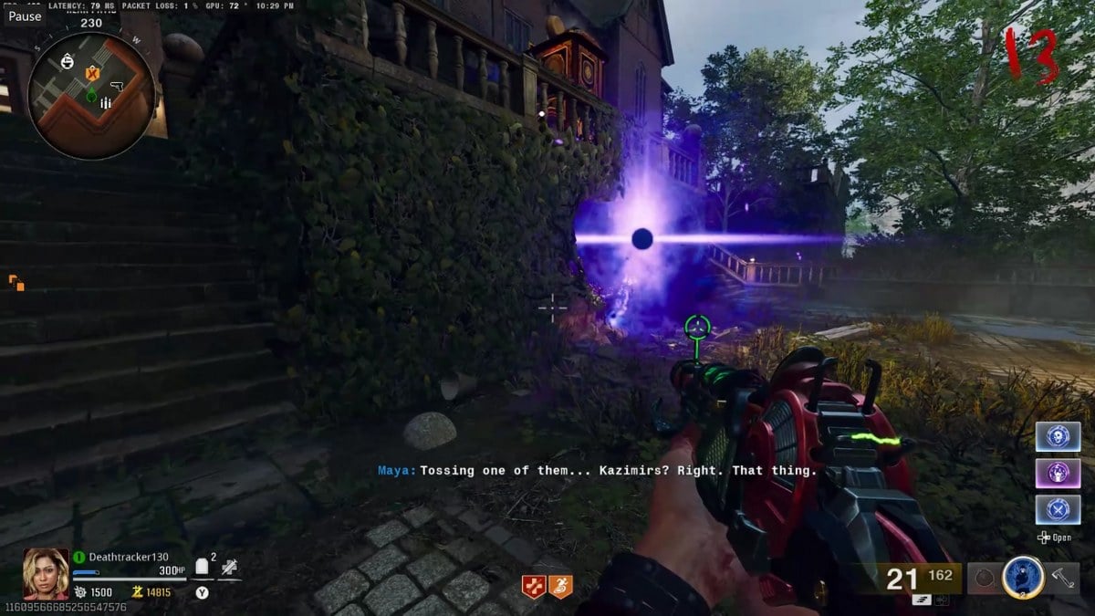 how to pull out the canister under the Double Tap machine