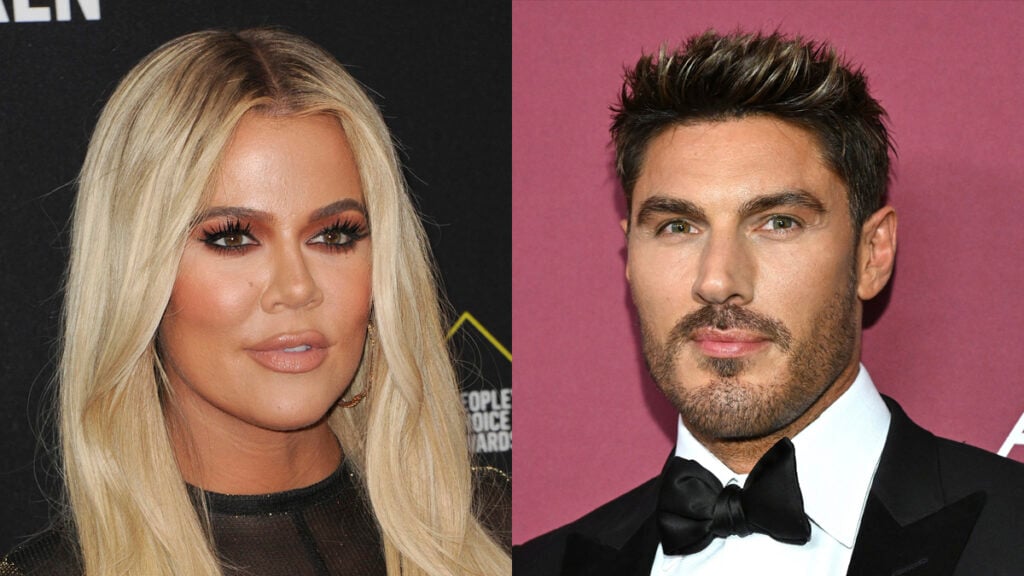 A photo collage of Khloé Kardashian and Chris Appleton