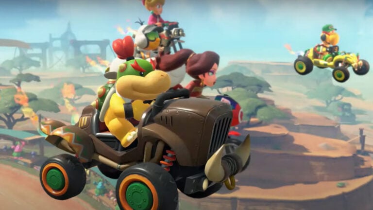 Racers in Mario Kart World