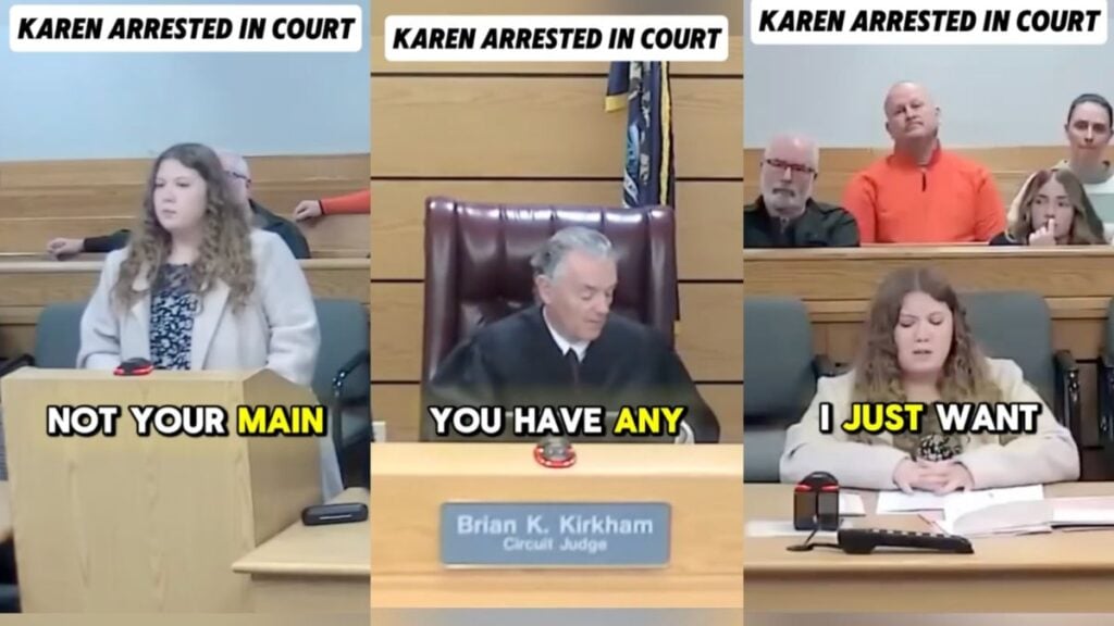 Michigan Karen Jailed For 60 Days After Verbally Attacking Judge In Family Court: ‘Who’s Sucking Whose D**k Around here?’ Michigan Karen Jailed For 60 Days After Verbally Attacking Judge In Family Court: 'Who's Sucking Whose D**k Around here?'
