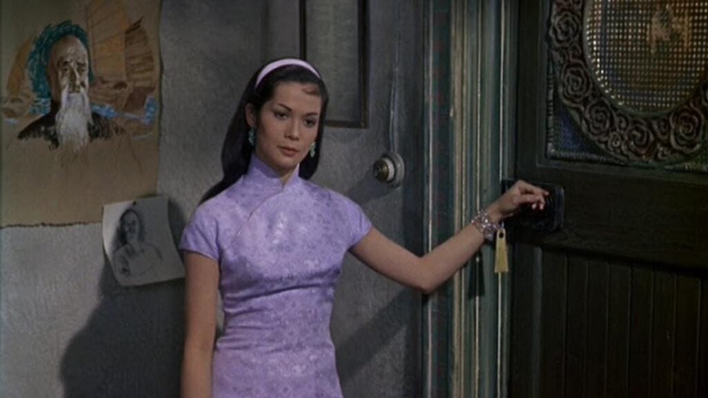 Nancy Kwan’s Refusal to Wear Sexy Lingerie in Film Leads to ‘Hell,’ ‘A Disagreement Exploded Over My Costume and Prompted Me to Rebel’ Nancy Kwan starring in the 1960 film The World of Suzie Wong