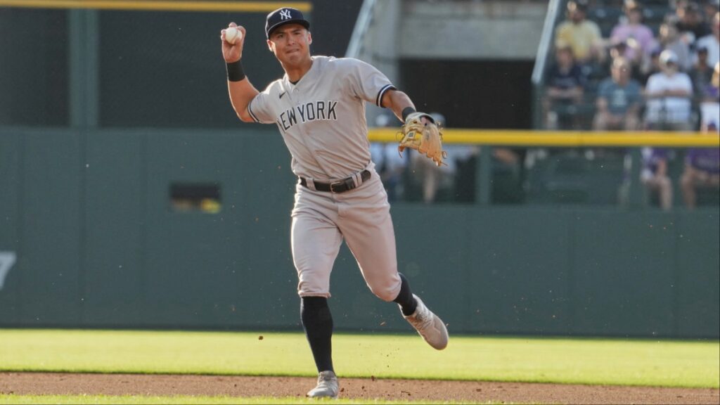 New York Man Catches Torpedo Bat in the Stands but It Doesn’t Work Out How He Planned: ‘A Cool Souvenir’ New York Yankee shortstop Anthony Volpe