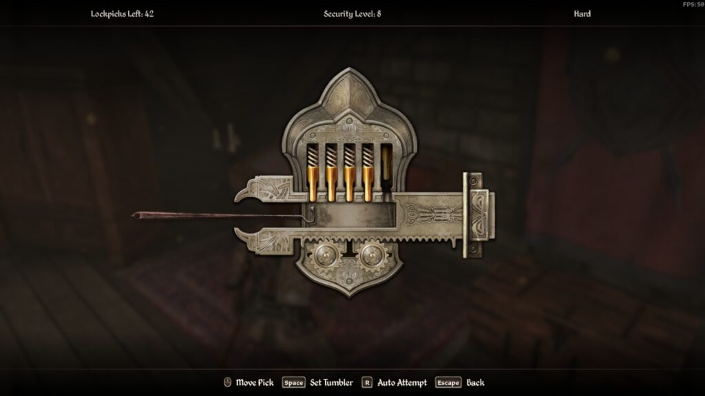 Oblivion Remastered Lockpick