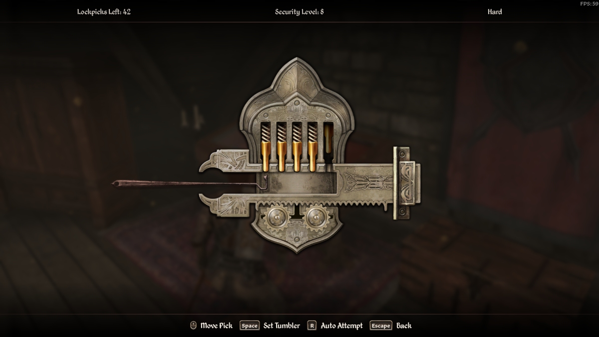 Oblivion Remastered Lockpick