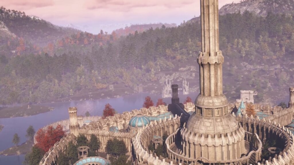 Oblivion Remastered Lets You Access Elder Scrolls 6 (Sort Of): ‘So That’s Where 120 GB Comes From!’ Cyrodiil from above