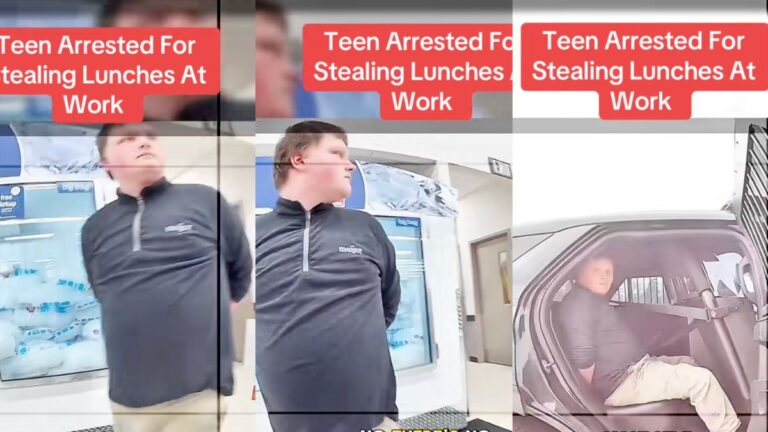 Ohio Superchain Store Parades & Arrests Teenager for Stealing 'Quarters of Chicken' & 'Fruitcups' at Work: 'For $110 of Food?'
