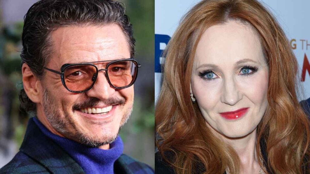 Pedro Pascal and J.K. Rowling