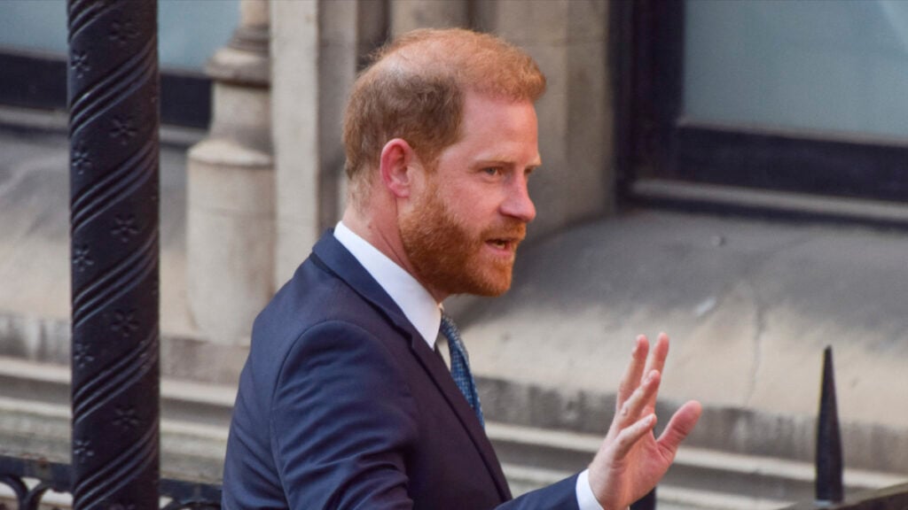 Prince Harry Arrives At The Royal Courts Of Justice