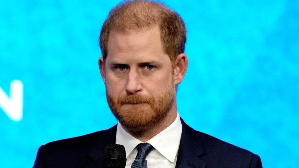 Prince Harry, the Duke of Sussex.