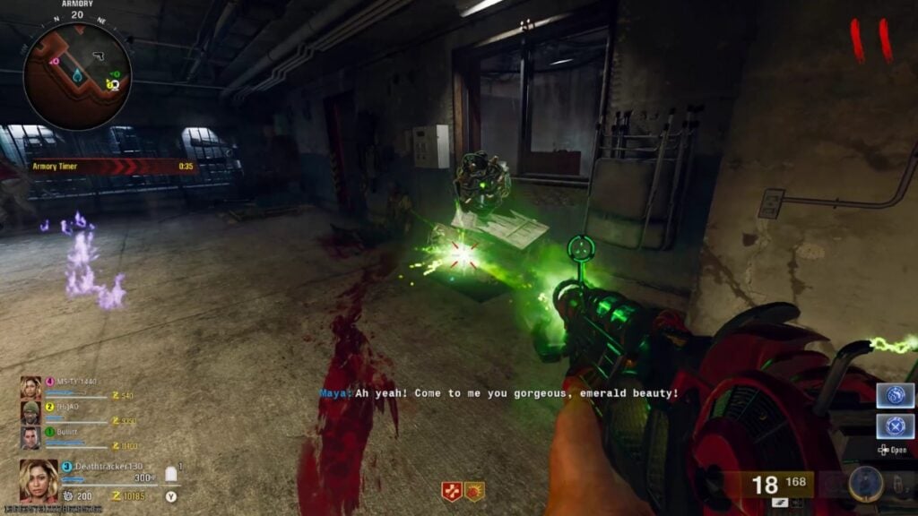 Black Ops 6 Zombies Shattered Veil Ray Gun MKII