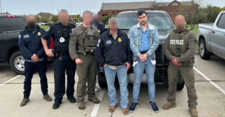 Texas Man Arrested After Calling for Violence Against ICE, Wishing ‘Agonizing Demise’ on Kristi Noem Texas Man Arrested After Calling for Violence Against ICE