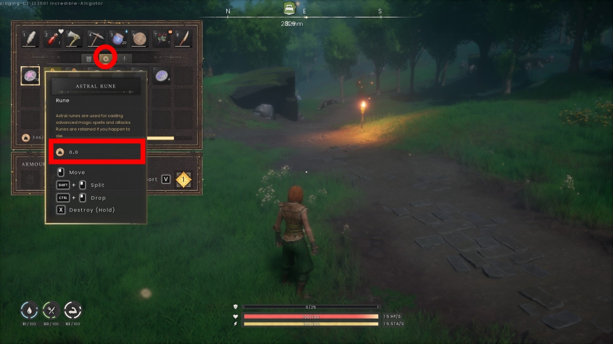 Runescape Dragonwilds Rune Inventory