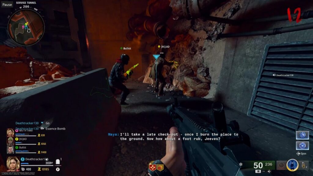 Service Tunnel Secret Door