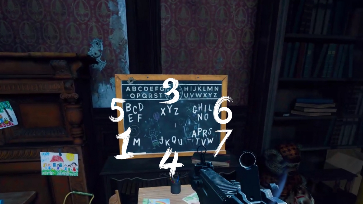 Words puzzle Shattered Veil Zombies map guide