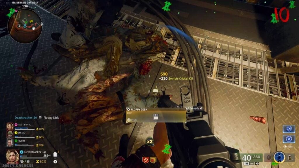 Shattered Veil map floppy disk item