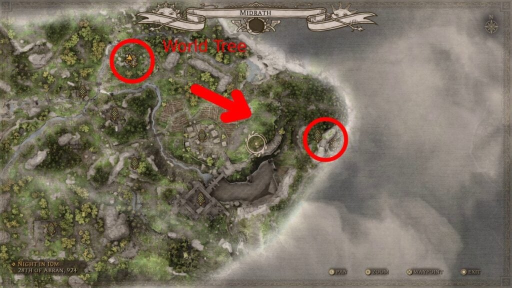 Soulframe Blacksmith Map Location