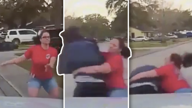 Texas Mom Tackles Peeping Tom Stalking Her Daughter