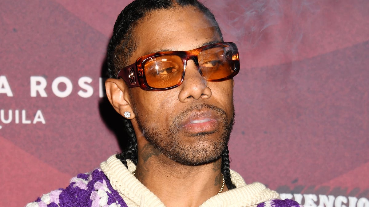 Young Thug attends the Darren Dzienciol's CARN*EVIL Halloween Party hosted by Alessandra Ambrosio at a private residence on October 29, 2022 in Bel Air, Los Angeles, California.