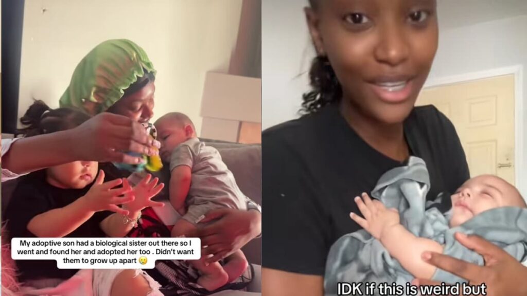 Texas Girl Adopts a Baby With Her Friends: ‘They Think It’s a Group Pet’ A picture of Texas girl with her baby.