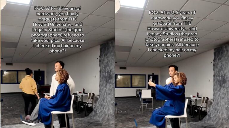 Washington College Student’s Graduation Picture Is Ruined By Studio: ‘Y’all Are Grown Adults’ A picture of Washington college student.