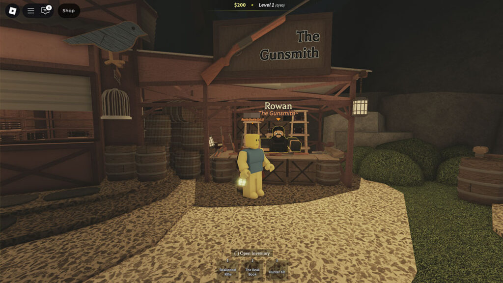 All Gun Merchant Locations in Roblox Beaks