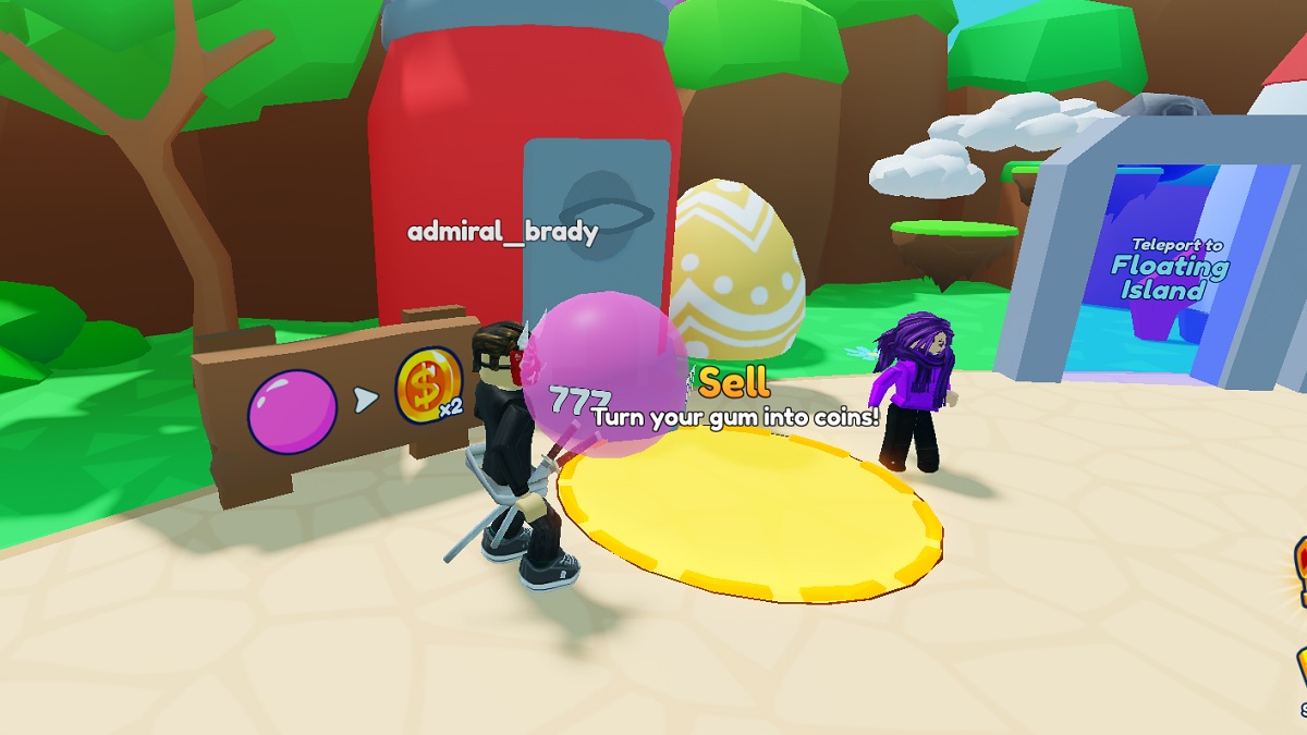 bubble gum simulator infinity bubble egg location