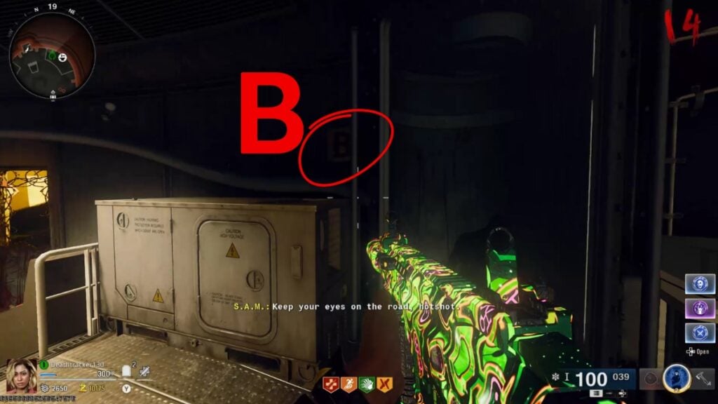 how to get the lab canister in Black Ops 6 Zombies Shattered Veil map