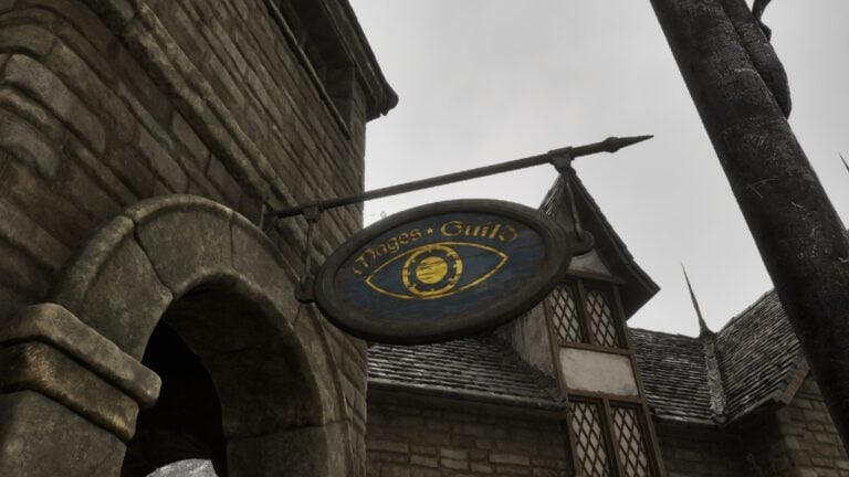 Oblivion joining the Mages Guild