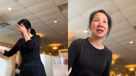 Waitress filmed by Michigan woman.
