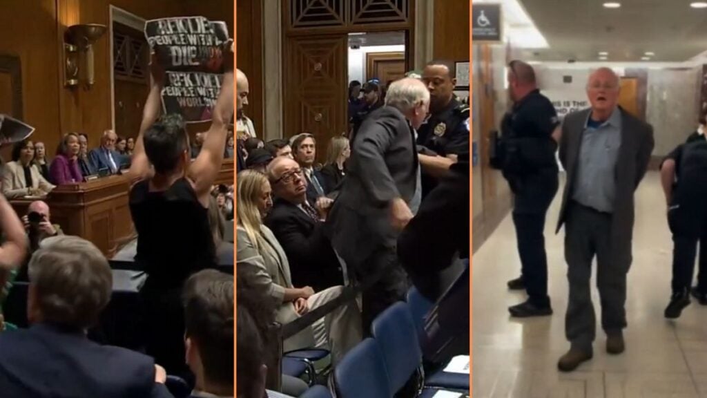 Ben & Jerry’s Co-Founder Arrested For Protesting Senate Hearing in Virginia: ‘Thank You for Using Your Privilege’ Ben & Jerry's Co-Founder Arrested For Protesting Senate Hearing in Virginia 'Thank You for Using Your Privilege'