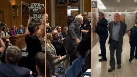 Ben & Jerry’s Co-Founder Arrested For Protesting Senate Hearing in Virginia: ‘Thank You for Using Your Privilege’ Ben & Jerry's Co-Founder Arrested For Protesting Senate Hearing in Virginia 'Thank You for Using Your Privilege'