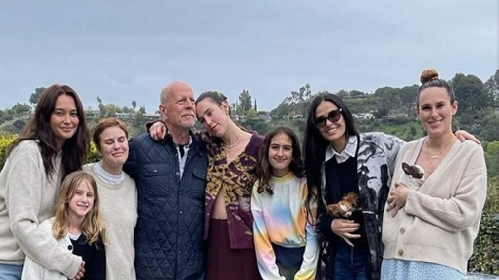 Bruce willis Family