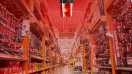 California homeless alarm Home Depot