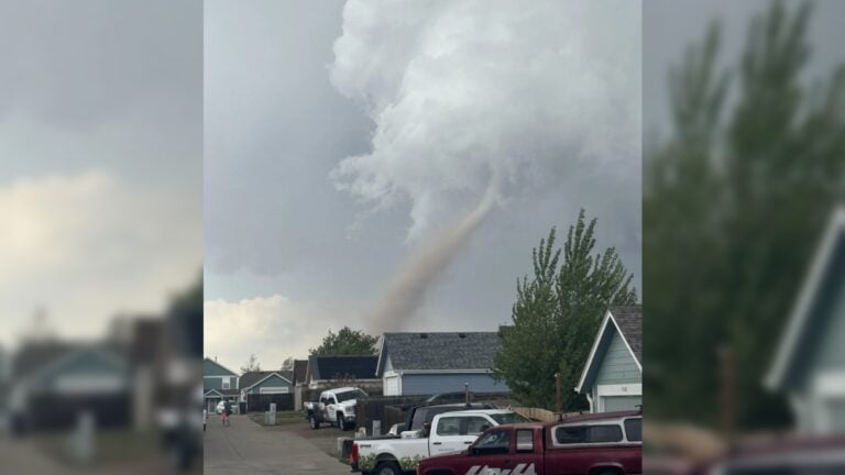 Tornado in Bennett Colorado