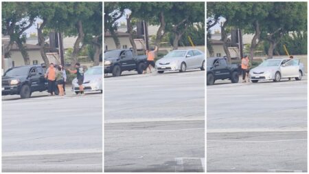 Downey Road Rage incident