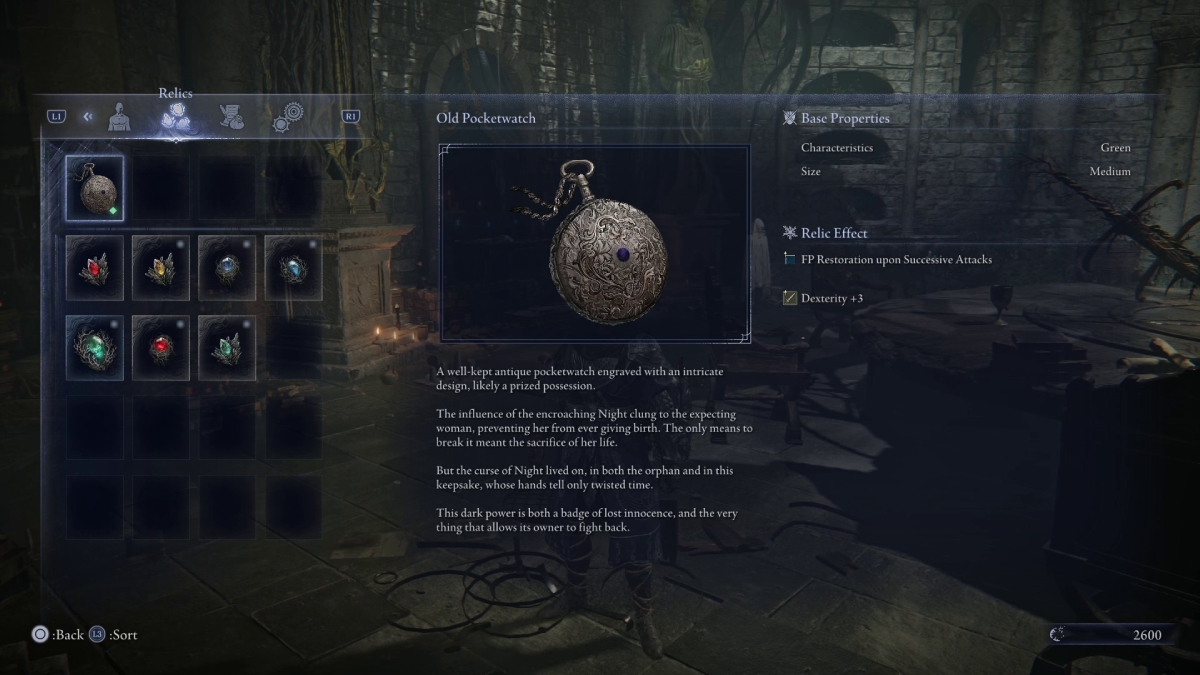Old Pocketwatch Relic
