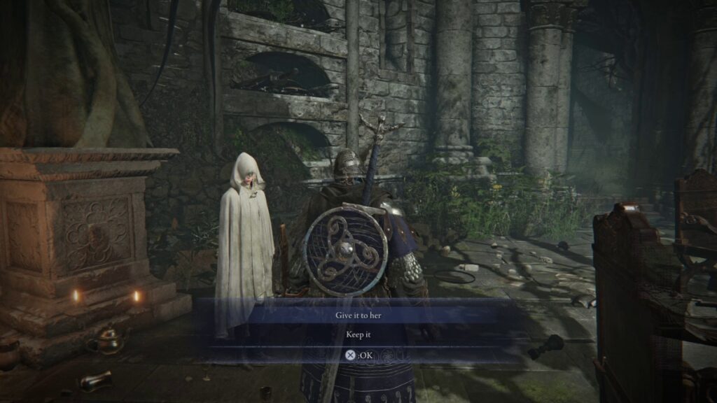 Nightreign Priestess Dialog